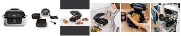 Ninja Foodi™ 5-in-1 Indoor Grill with 4-Quart Air Fryer, Roast, Bake, Dehydrate, and Cyclonic Grilling Technology, AG301